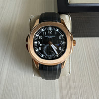 PATEK PHILIPPE AQUANAUT ROSE PRETO 40MM