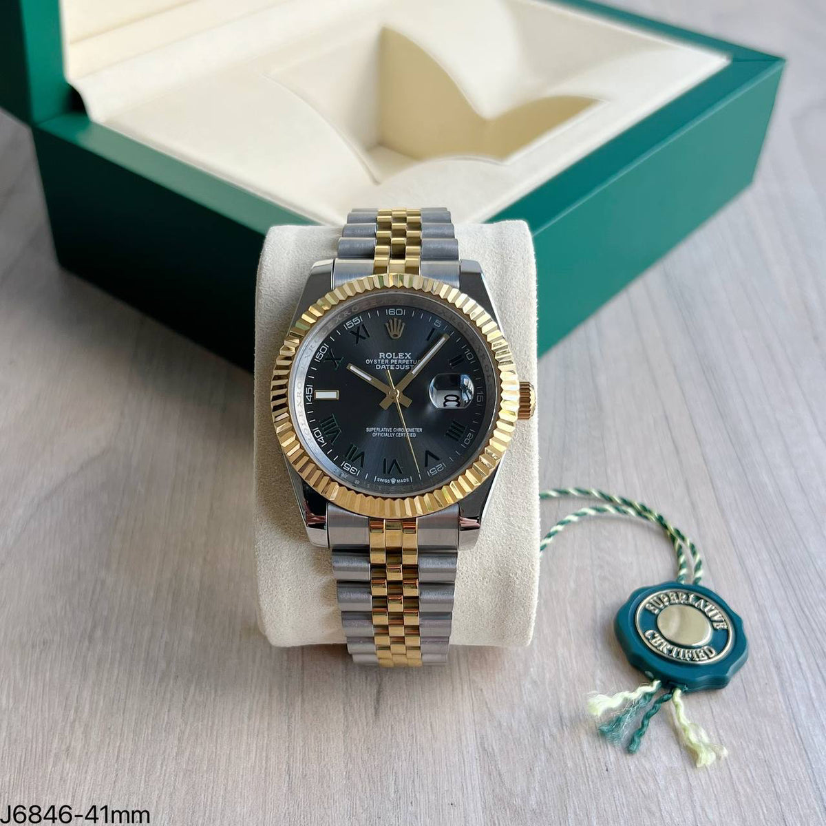 ROLEX DATEJUST MISTO JUBILEU 41MM