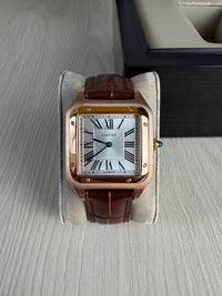 CARTIER SANTOS DUMONT ROSE LARGE 31MM X 44MM