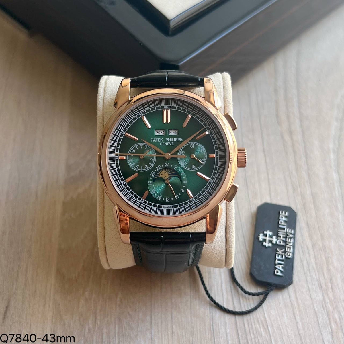 PATEK PHILIPPE ROSE VERDE AUTOMATICO 43MM