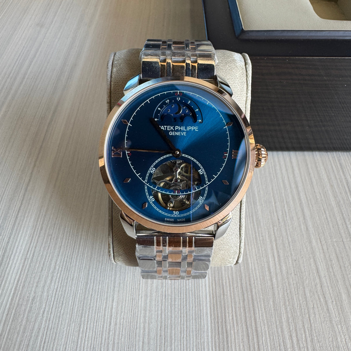 PATEK PHILIPPE PRATA ROSE AUTOMATICO 43MM