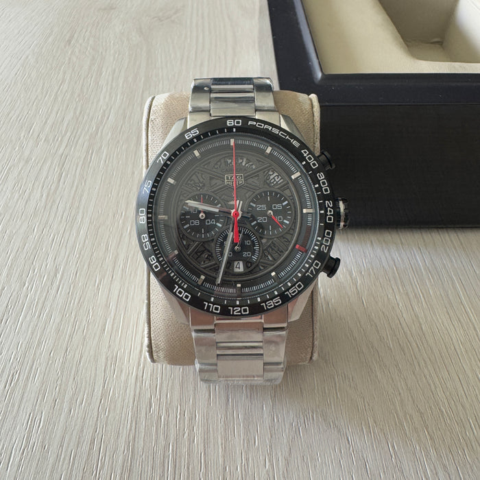 TAG HEUER CARRERA PORSCHE PRETO 43MM