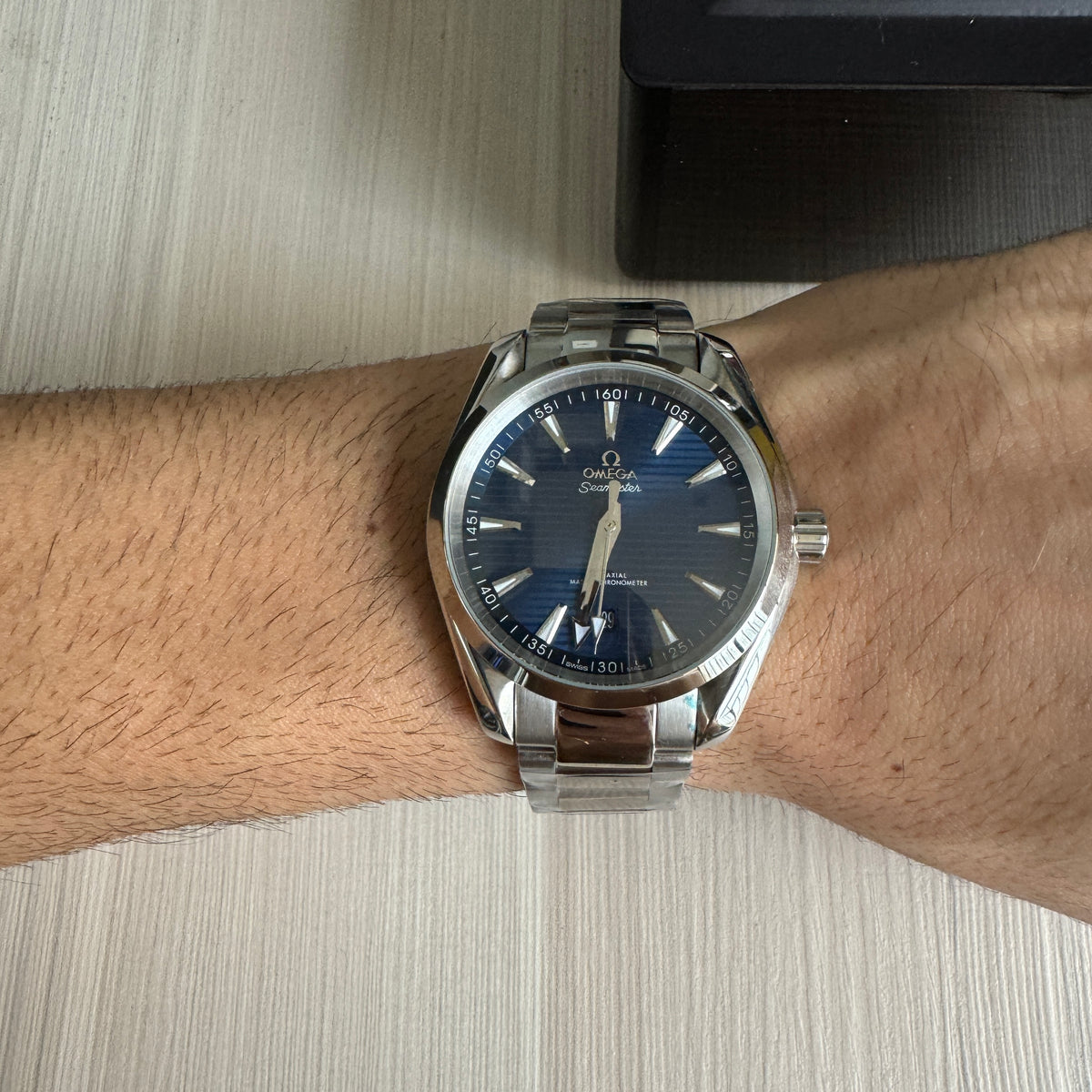 OMEGA SEAMASTER AQUATERRA AZUL 41MM