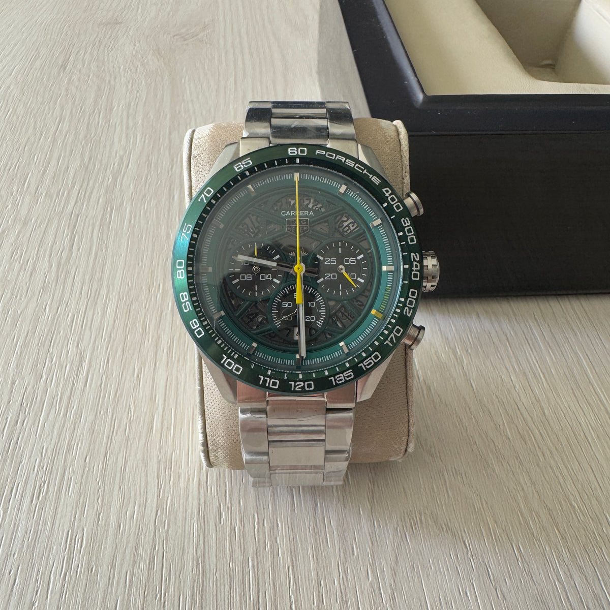 TAG HEUER CARRERA PORSCHE VERDE 43MM