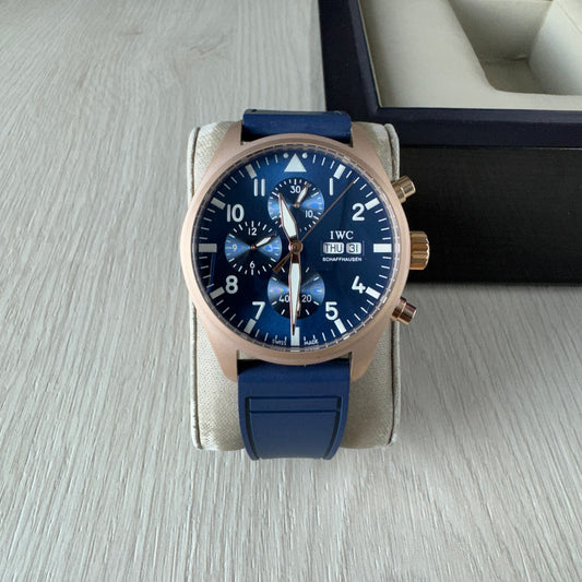 IWC TOP GUN ROSE AZUL AUTOMÁTICO 44MM