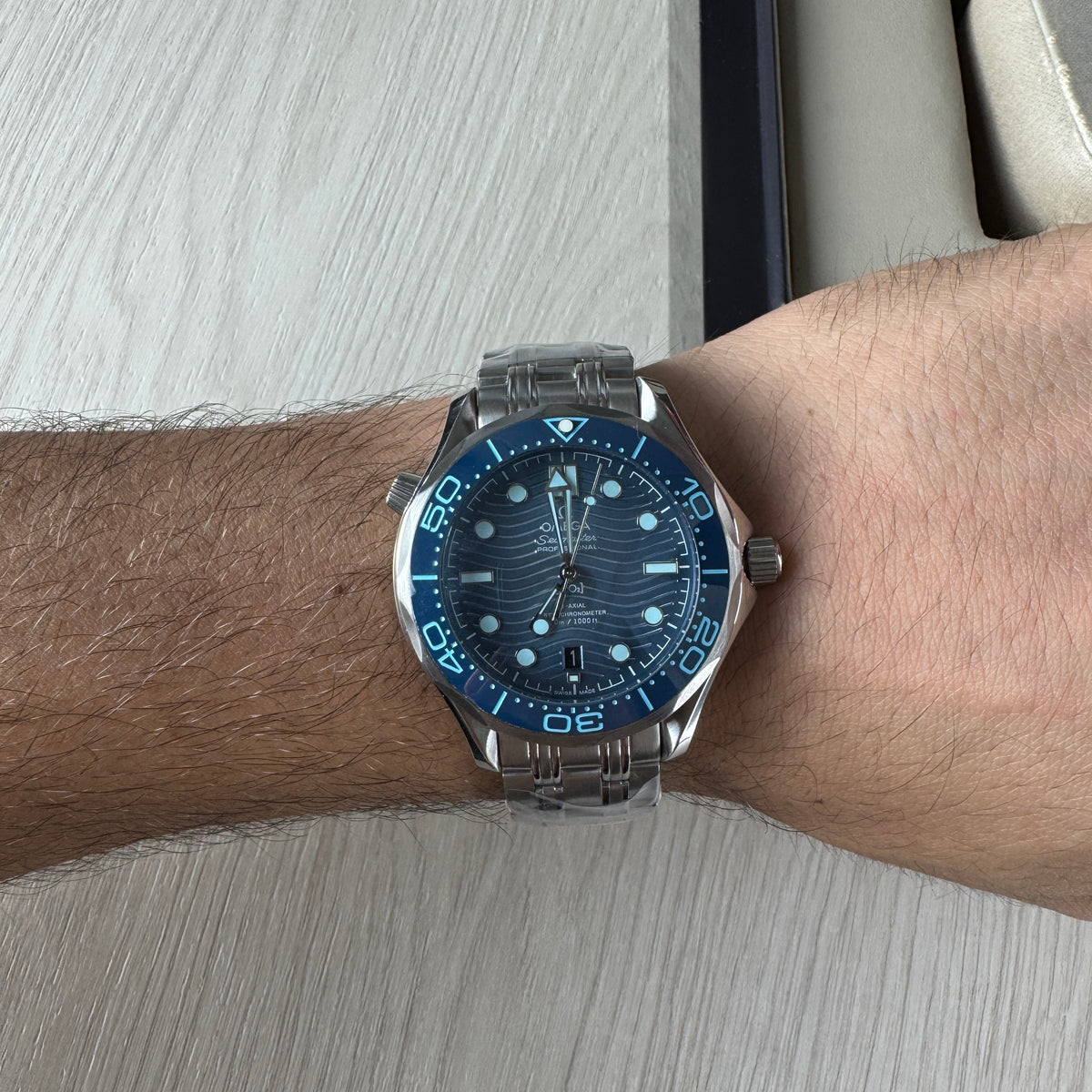 OMEGA SEAMASTER DIVER AZUL 42MM