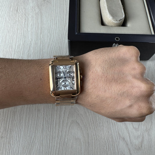 CARTIER TANK ROSE 34MM X 44MM