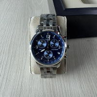 TISSOT PRC200 PRATA AZUL 39MM
