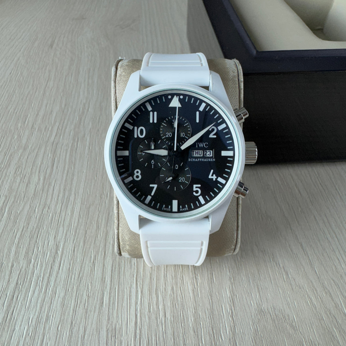 IWC PILOT TOP GUN BRANCO 44M