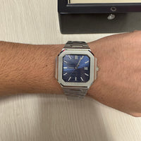 PATEK PHILIPPE CUBITUS PRATA AZUL 45MM