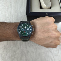 IWC PILOT TOP GUN PRETO VERDE 44M