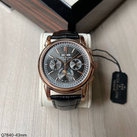 PATEK PHILIPPE ROSE CINZA AUTOMATICO 43MM
