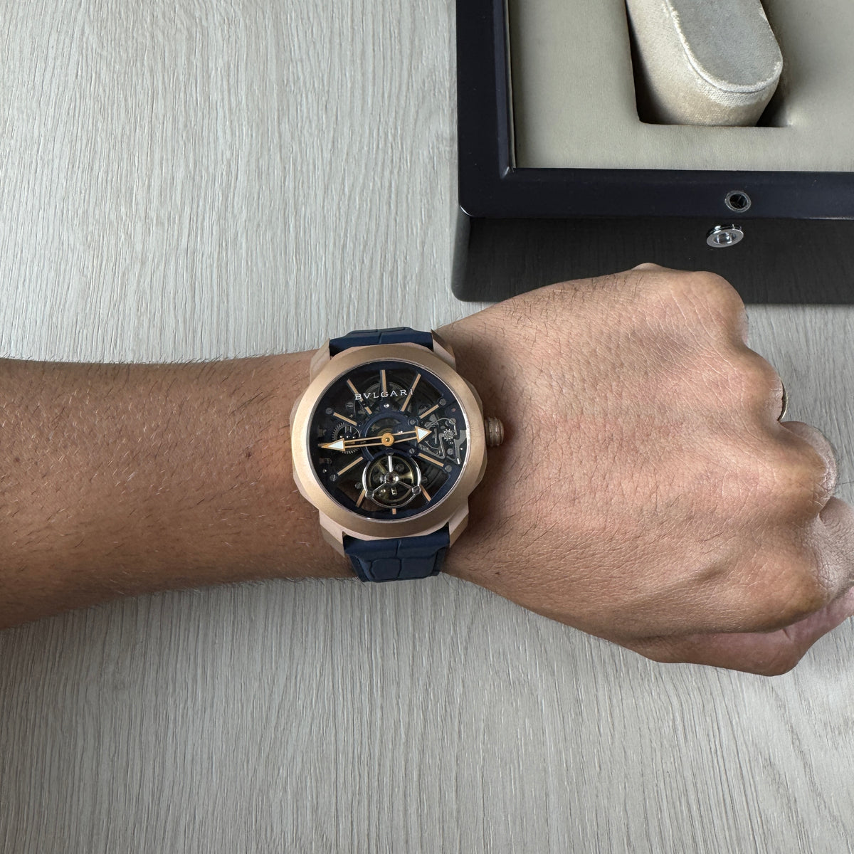 BVLGARI OCTO ROMA ROSE 44MM