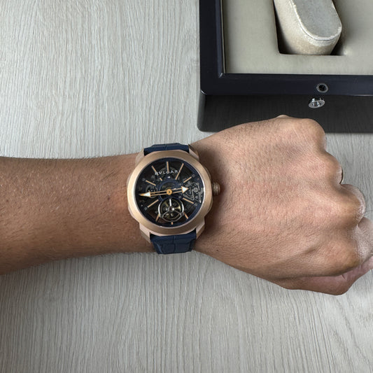 BVLGARI OCTO ROMA ROSE 44MM