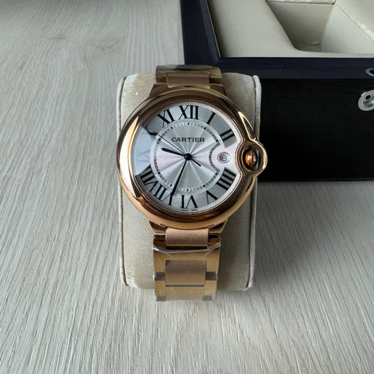 CARTIER BALLON BLEU ROSE 42MM