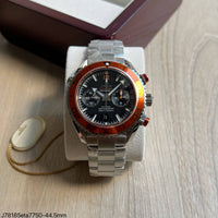 OMEGA SEAMASTER PRATA LARANJA 44MM