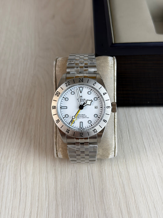TUDOR BLACK BAY PRATA BRANCO 41M