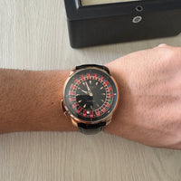 JACOB & CO CASSINO ROSE PRETO 44MM