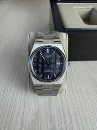 TISSOT PRX PRATA AZUL 40MM
