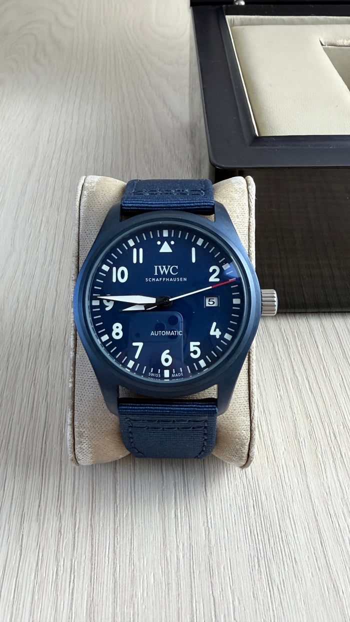 IWC SPITFIRE AZUL NYLON AUTOMÁTICO 39MM