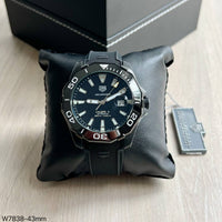 TAG HEUER AQUARACER PRETO BORRACHA AUTOMÁTICO 43MM