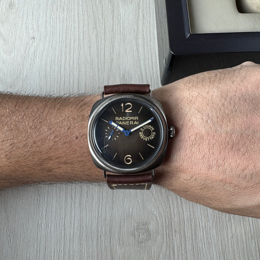 PANERAI RADIOMIR  PRATA COURO 44MM