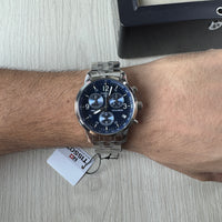 TISSOT PRC200 PRATA AZUL 39MM