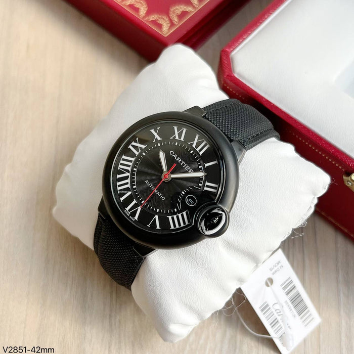 CARTIER BALLON BLEU PRETO NYLON 42M