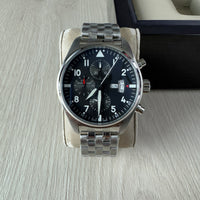 IWC TOP GUN PRATA PRETO AUTOMÁTICO 44MM