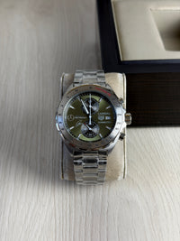 TAG HEUER CARRERA AMG PRATA VERDE 43MM