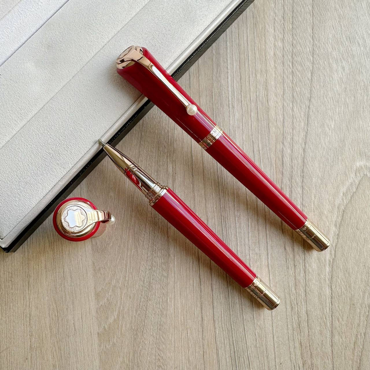 CANETA MONT BLANC VERMELHA