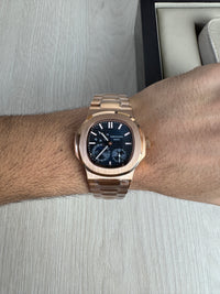 PATEK PHILIPPE NAUTILUS ROSE AZUL 40MM