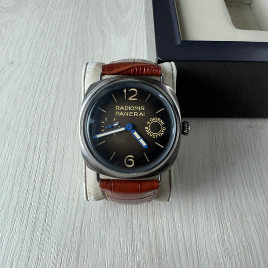 PANERAI RADIOMIR  PRATA COURO 44MM