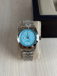 TUDOR BLACK BAY PRATA AZUL 41M