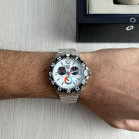 TAG HEUER F1 FORMULA 1 PRATA BRANCO 44MM