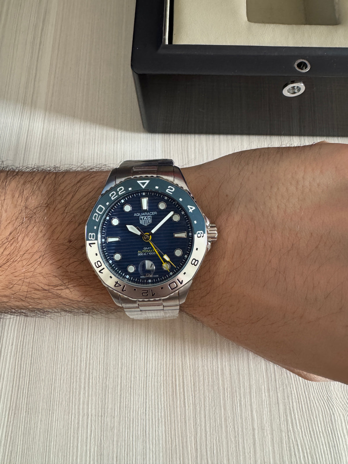 TAG HEUER AQUARACER AZUL AUTOMÁTICO 43MM