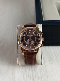 PATEK PHILIPPE ANNUAL CALENDAR ROSE 43MM