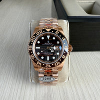 ROLEX GMT MASTER II ROSE JUBILEU 40MM