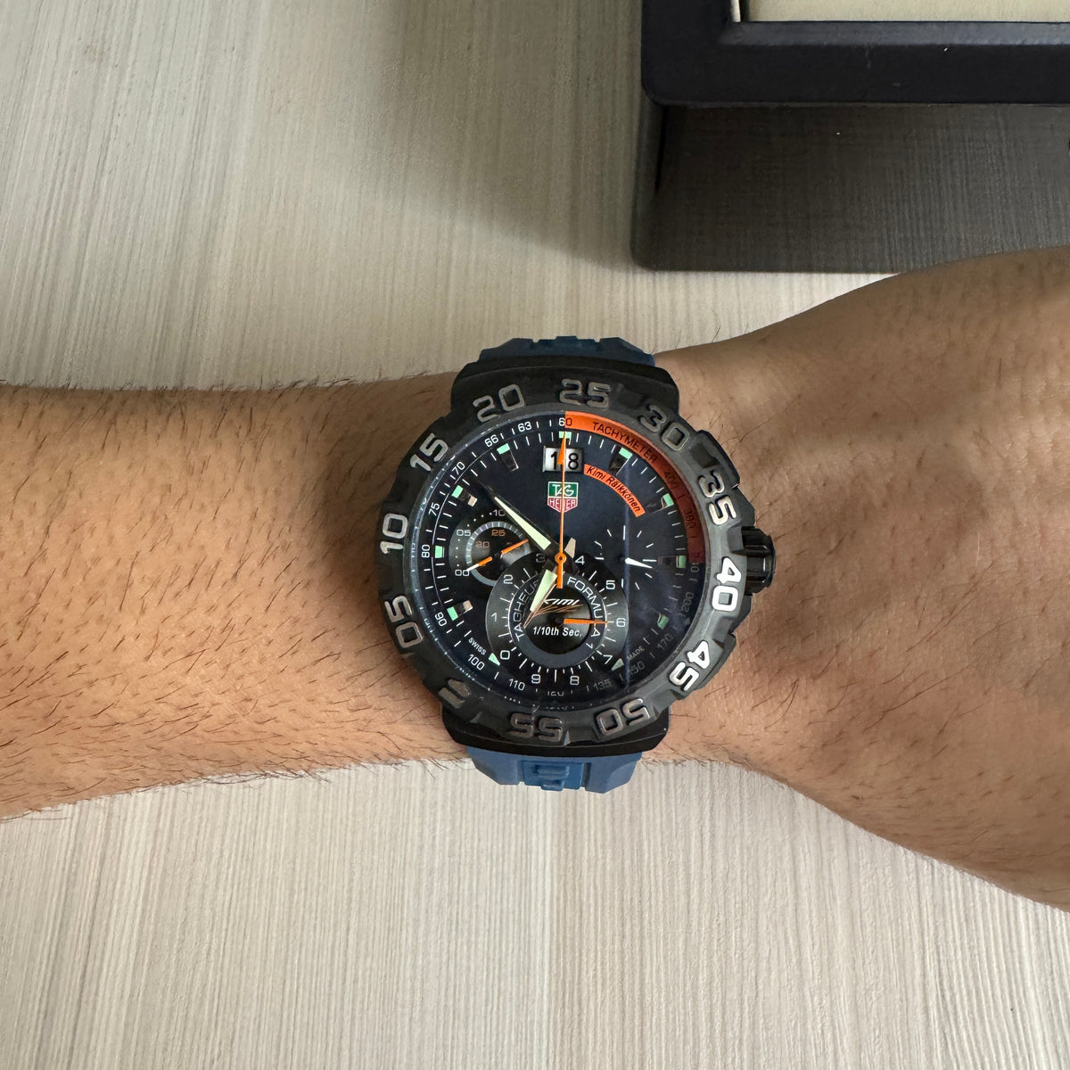 TAG HEUER F1 FORMULA 1 PRETO AZUL 44MM