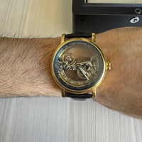PATEK PHILIPPE ESQUELETO DOURADO AUTOMATICO 43MM