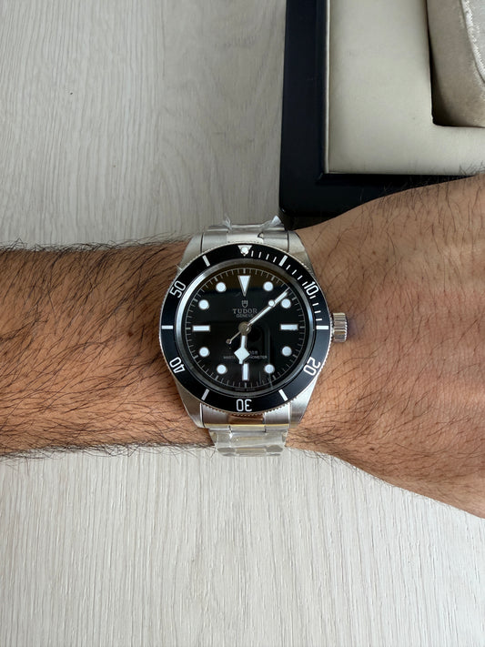 TUDOR BLACK BAY PRATA PRETO 41M