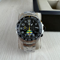 TAG HEUER SENNA PRATA PRETO 43MM