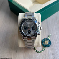 ROLEX DAYTONA PRATA CINZA 2024 40MM