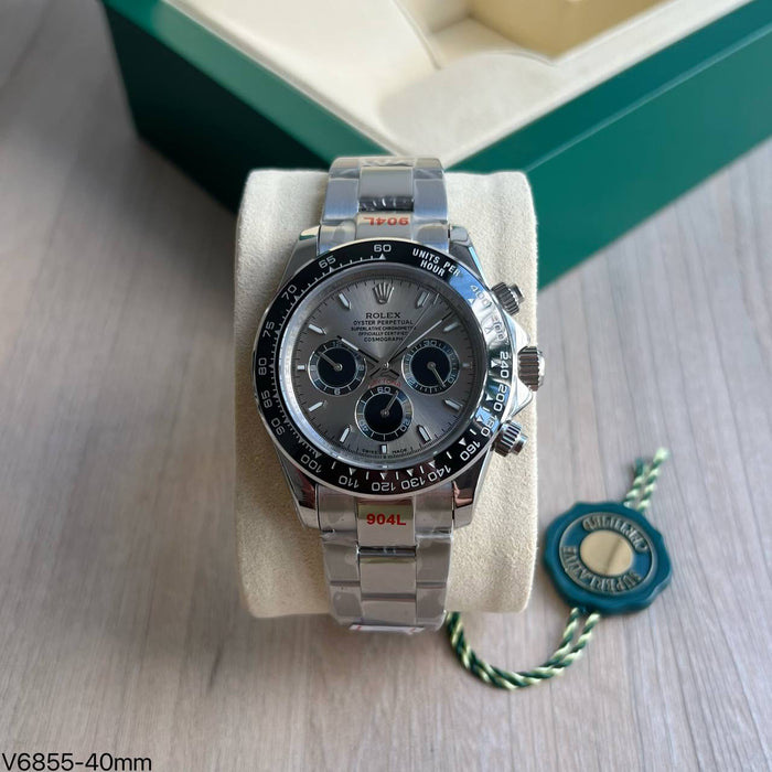ROLEX DAYTONA PRATA CINZA 2024 40MM
