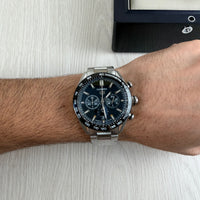 TAG HEUER CARRERA PRATA PRETO 44MM