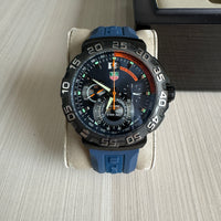 TAG HEUER F1 FORMULA 1 PRETO AZUL KIMI 43MM
