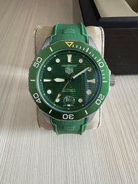 TAG HEUER AQUARACER VERDE BORRACHA AUTOMÁTICO 43MM