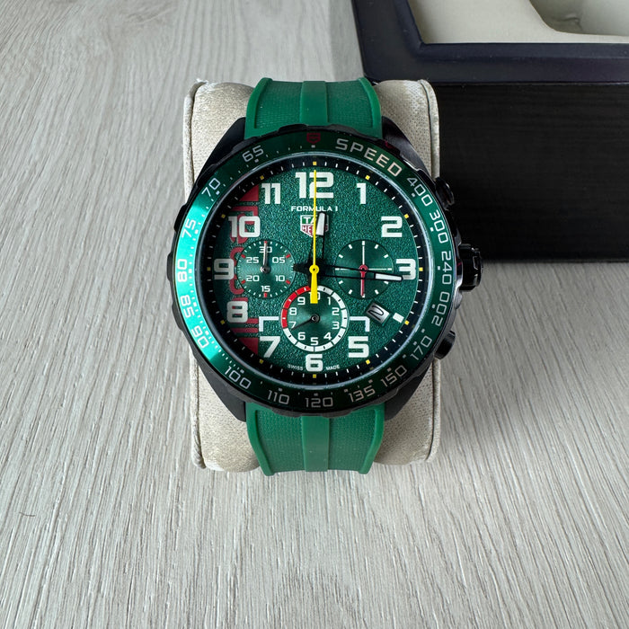 TAG HEUER F1 FORMULA 1 PRETO VERDE 43MM