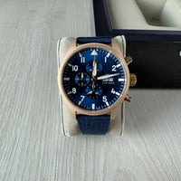 IWC PILOT TOP GUN ROSE AZUL 44M
