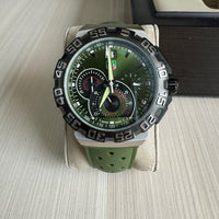 TAG HEUER  F1 FORMULA 1 PRATA VERDE 44MM